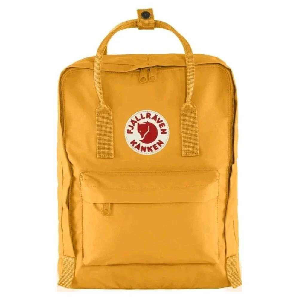 Fjallraven Kanken Everyday Outdoor Durable Comfy Backpack Ochre Yellow 23510 NWT